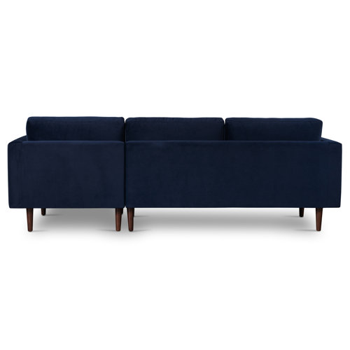 Steelside™ Bismarck Upholstered Sectional & Reviews Wayfair